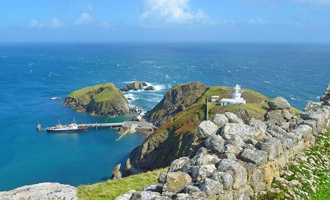 harbour on lundy island
